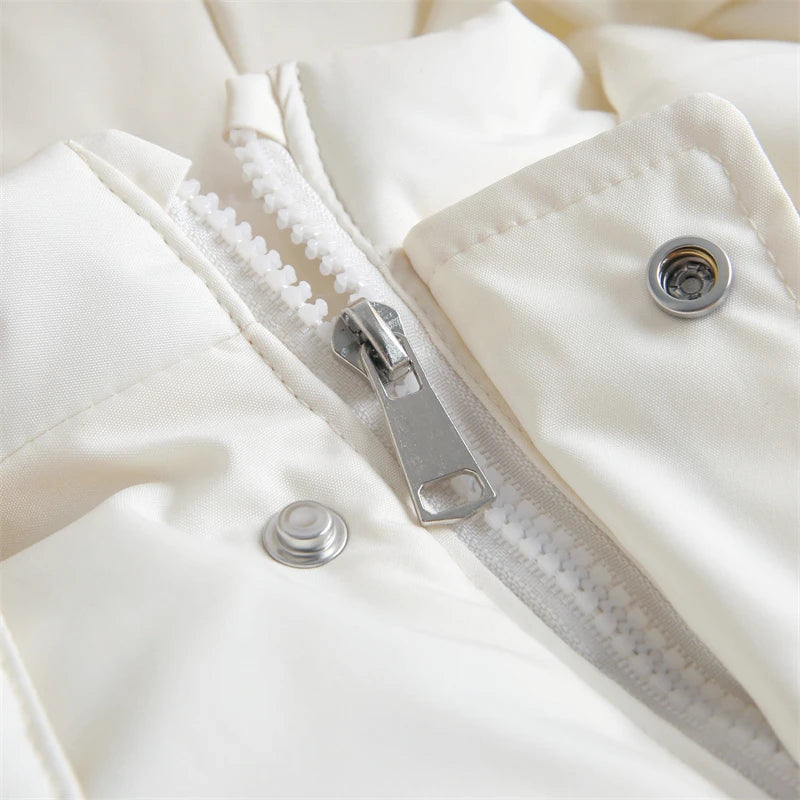 Winter Baby Ski Suit Plus Velvet Baby Jumpsuit Boys Overalls Warm Kids Clothes Waterproof Children Clothing Set 1-5 Years