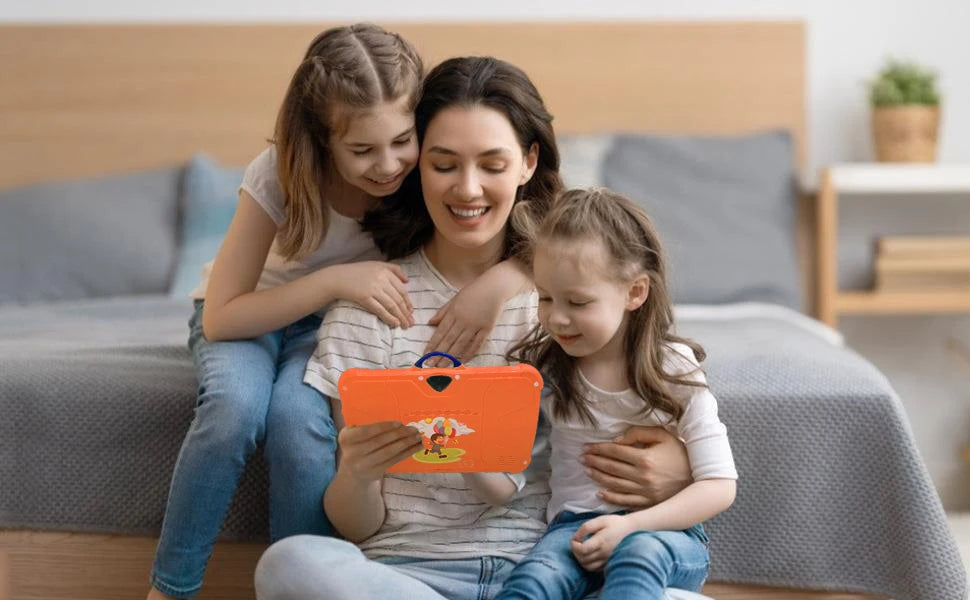 New 7 Inch Android 13 Learning Education Kids Tablets Quad Core 4GB RAM 64GB ROM Cheap Simple Children's favorite Tablet Pc