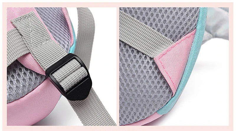 Toddler Harness Backpack Leash,Cartoon Angel Unicorn Baby Harness Backpack 1-5Year Boy Girl Babies with Anti Lost Bag Cute Wing