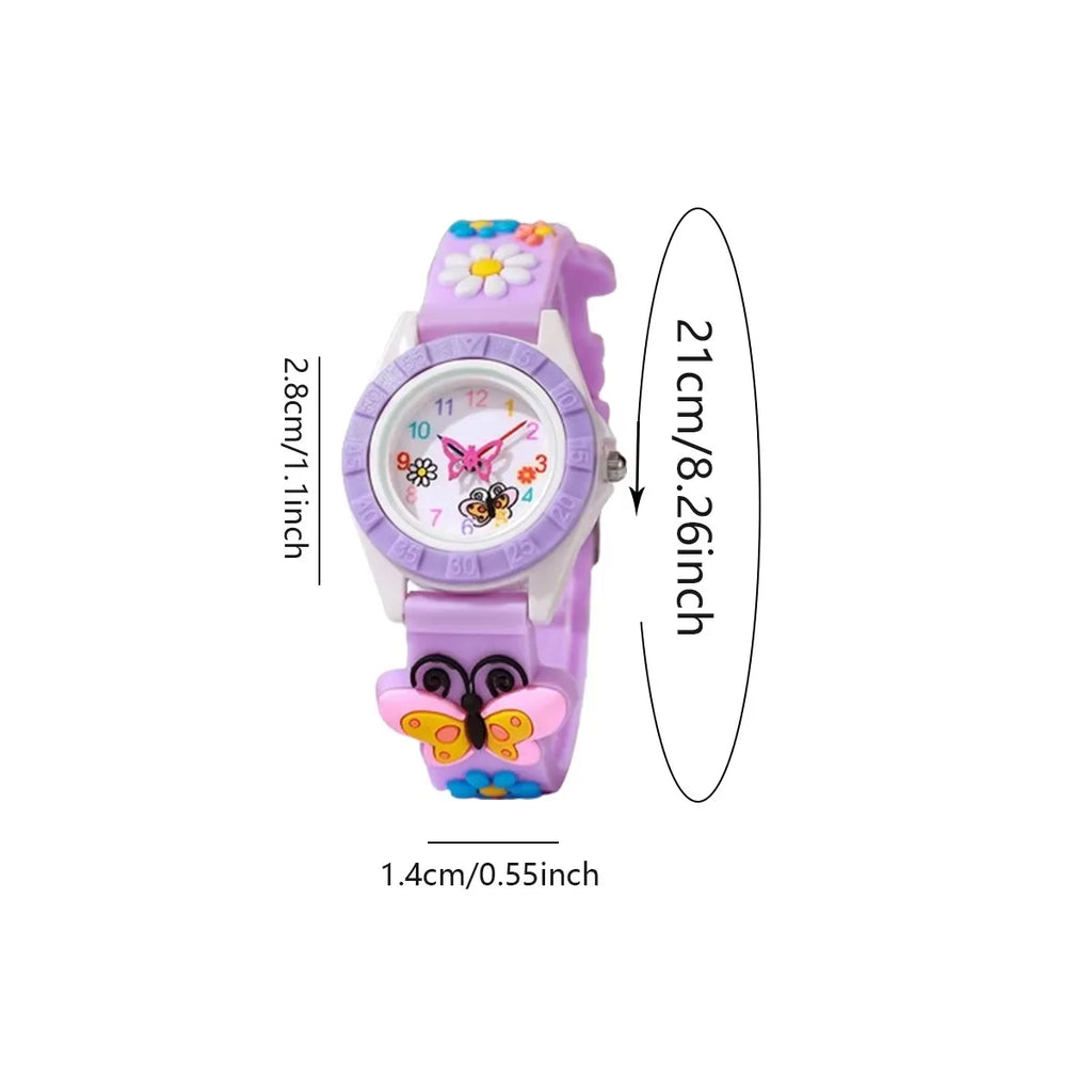 New Arrival Fashion Cute Girls Lovely Gift Watch Quartz Analog Sport Outdoor Children Watch