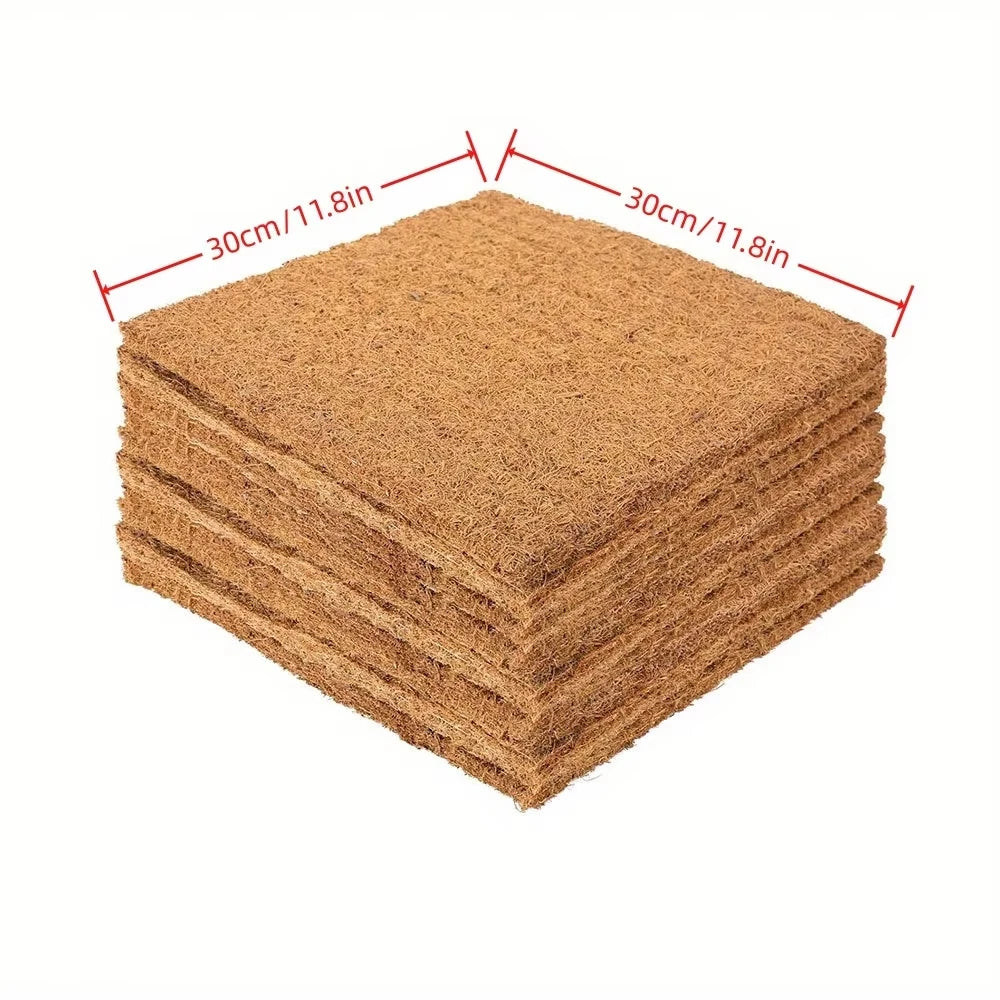 Eco-Friendly Coconut Fiber Chicken Nesting Pads-Reusable Hens Bedding Mats for Egg Laying,Durable Poultry Coop Nesting Pads