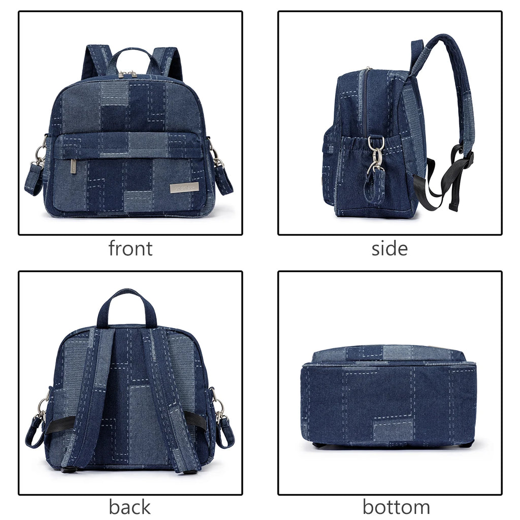 Fashion Diaper Bag for Newborn Baby Waterproof Light Weight Protable Mommy Diaper Backpack for Quick Outing Nappy Changing Bag