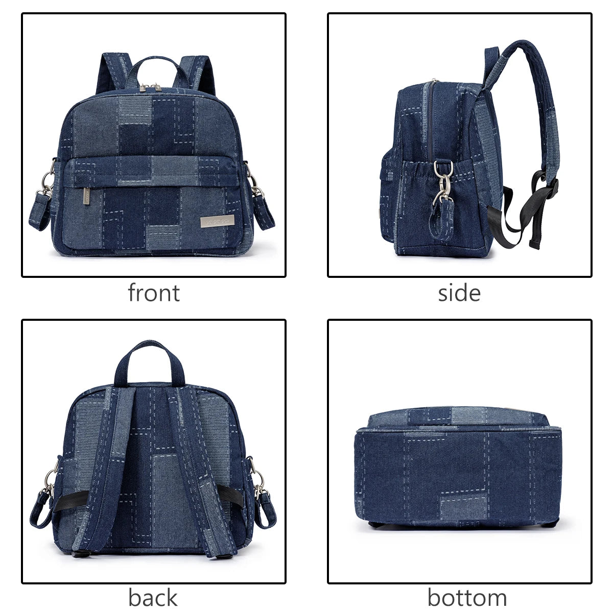 Fashion Diaper Bag for Newborn Baby Waterproof Light Weight Protable Mommy Diaper Backpack for Quick Outing Nappy Changing Bag