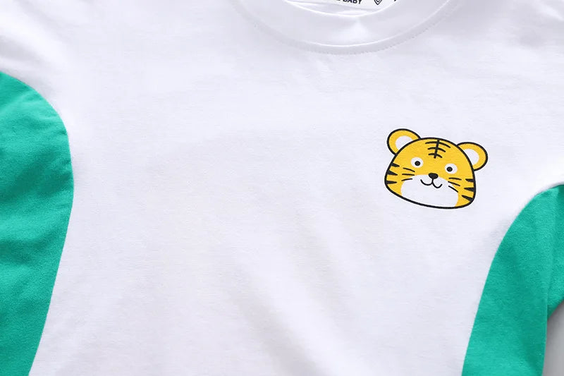 New Summer Baby Girls Clothes Suit Children Boys Fashion T-Shirt Shorts 2Pcs/Sets Toddler Costume Kids Outfits Infant Tracksuits