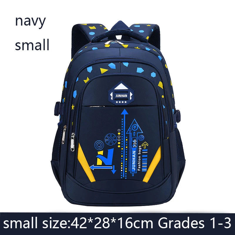 Children's Shoulder Bag Geometry Pattern Kid Backpack In Primary Schoolbag Teen Boy Girl Backpack Book Bag Waterproof Mochila
