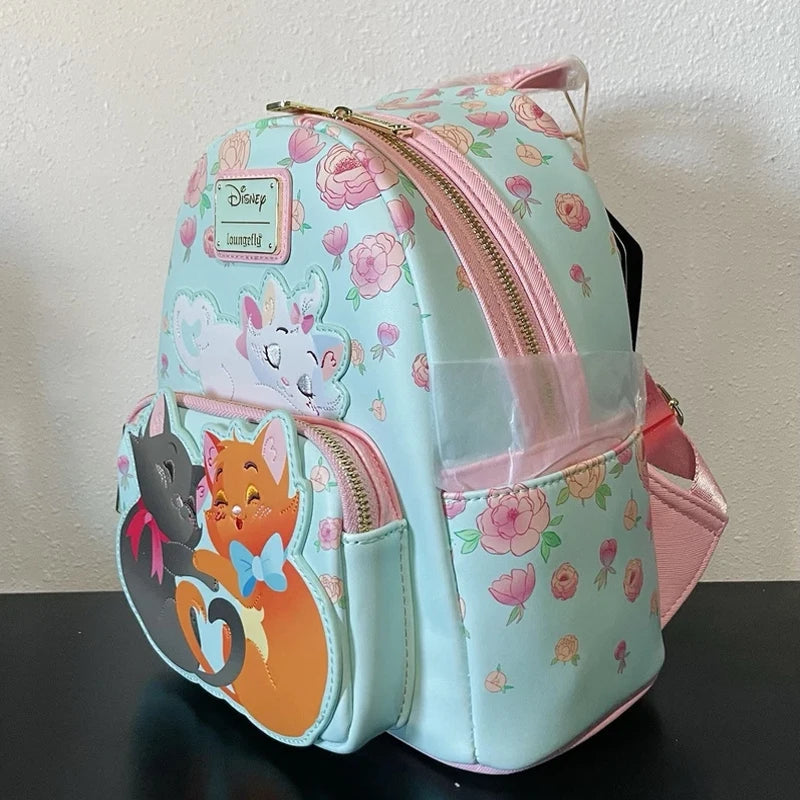 Loungefly Disney The Aristocats Sleeping Marie Toulouse Berlioz Mini Backpack