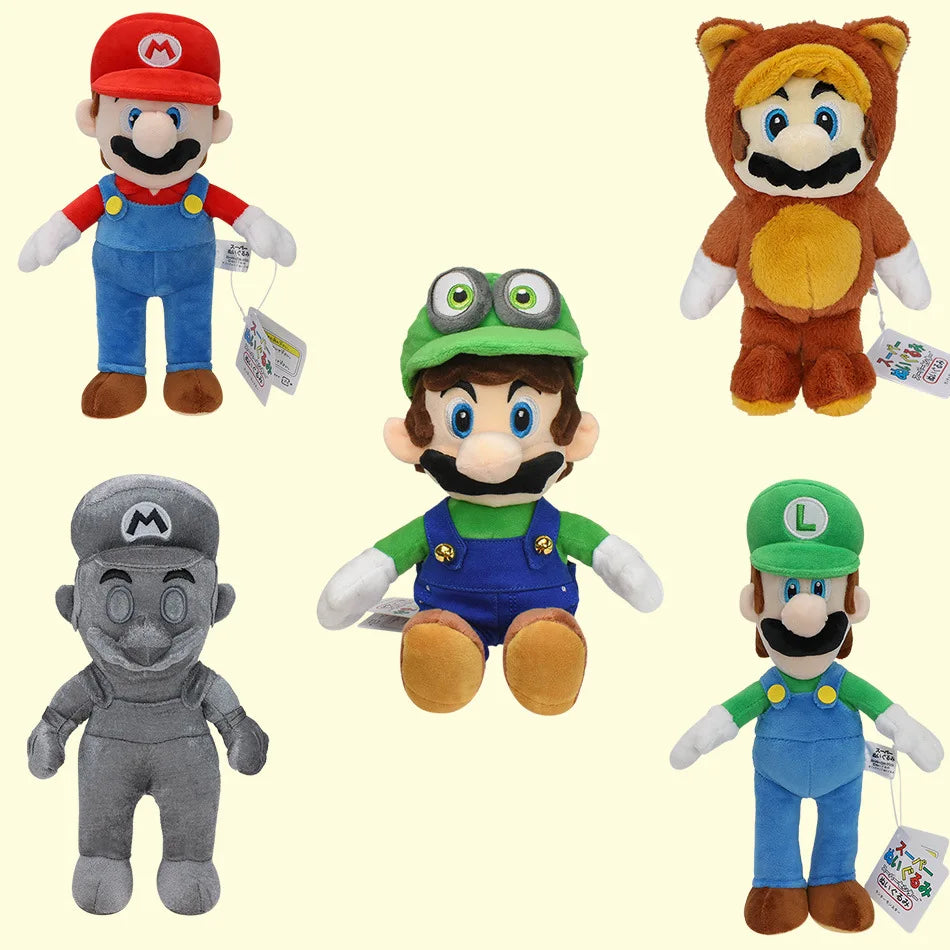 22 Styles Genuine Super Mario Bros Plush Toys Doll Elephant Stuffed Toys Anime Doll Plushie for Kids Christmas Birthday Gift