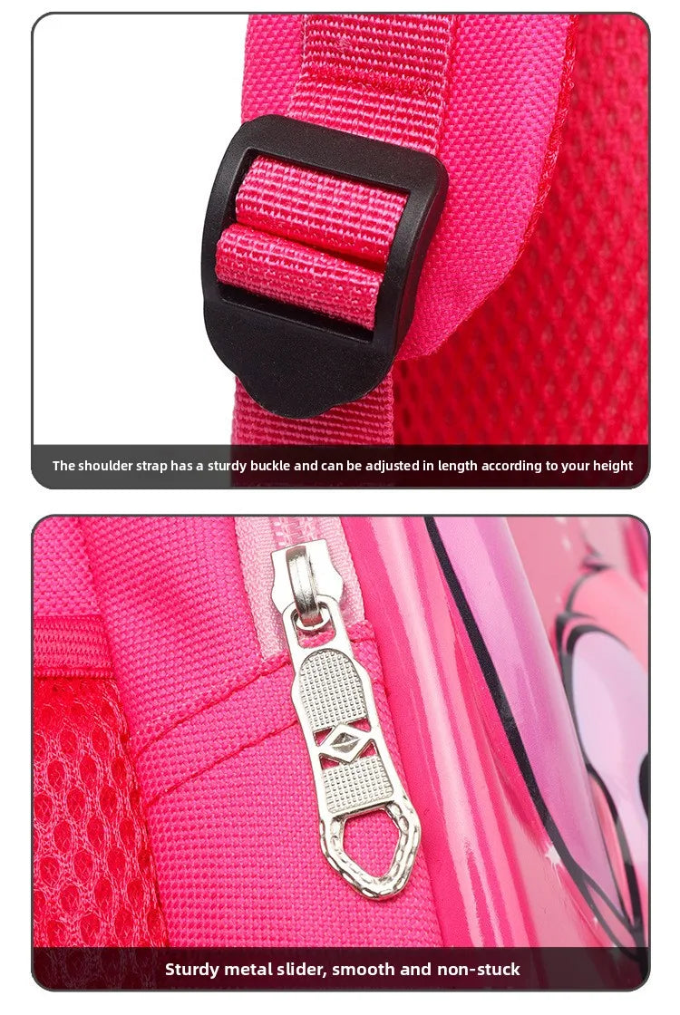 Disney Stitch New Kindergarten Schoolbag Cartoon Cute Boys and Girls Backpack High Quality Fashion Children's Schoolbag Light