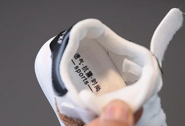 1-6 Years Old Children Autumn Sports Shoes Cat Paw Baby Girl Small White Shoes Casual Children Skate
