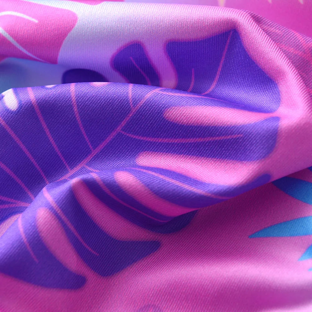 DXTON Kids Floral Dress Summer Ice Cream Print Beach Travel Holiday Dress Kids Sleeveless Casual Dresses Children Clothing 3-12Y