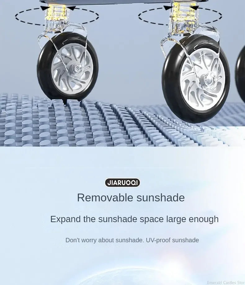 Lightweight Double Stroller with Canopy for Infants & Toddlers Travel Twin Umbrella Stroller Compact Easy Fold Aluminum Frame