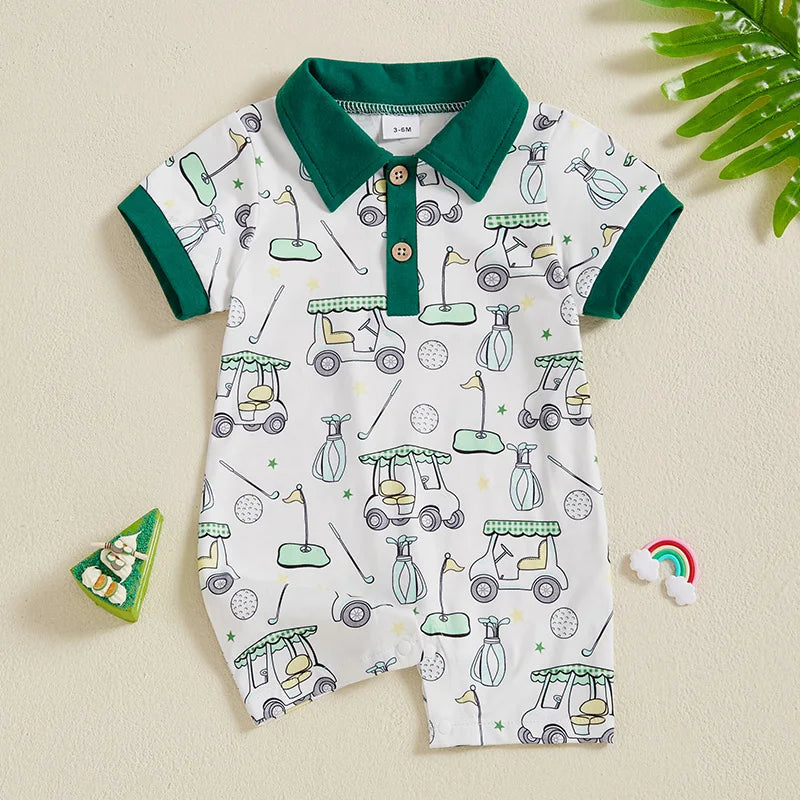 Toddler Boys Striped  Shirt Short Sleeve Turn Down Collar Button Up Casual Top with Pocket