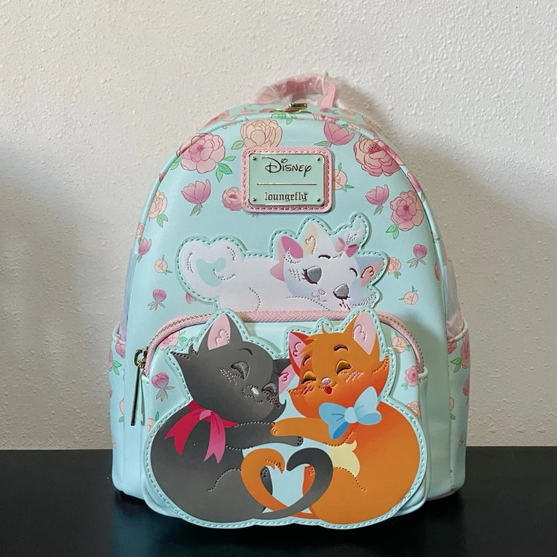 Loungefly Disney The Aristocats Sleeping Marie Toulouse Berlioz Mini Backpack