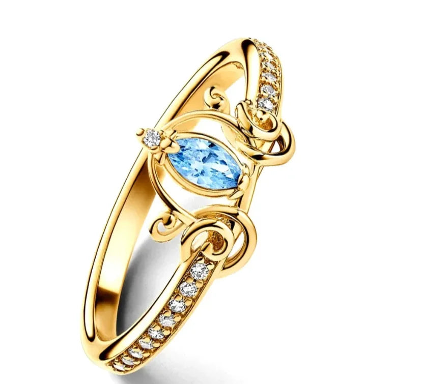 2025 New Disney Stranger Things Christmas Series Ring，Sparkling Bow Ring，Fits The Original DIY Holiday Gifts for Women