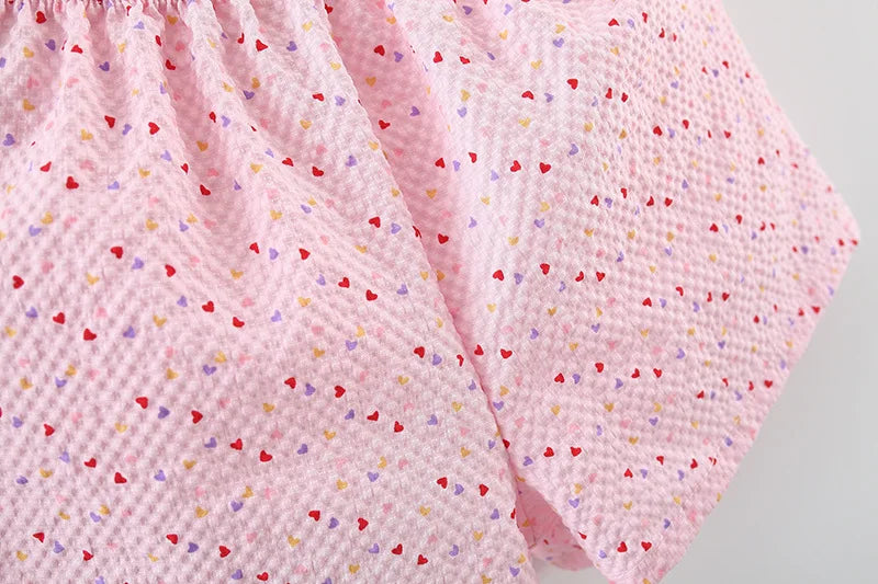 (0-3 Year Old Baby Girl Two-Piece Set) Summer New Casual Vacation Style Sweet And Caring Children'S Sleeveless Clothes