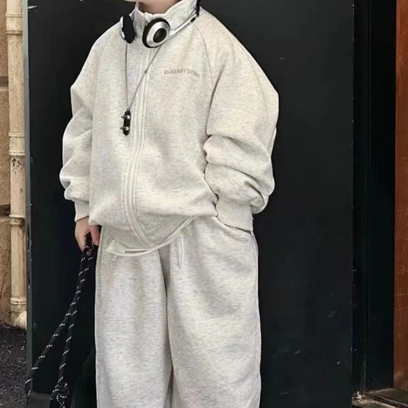 Coat Set Sweatshirt Children's Clothing Boys Kids Boy Clothes 7 8 Years 12 Top Bottom Year Old Junior Boys' Autumn Winter Boy´s