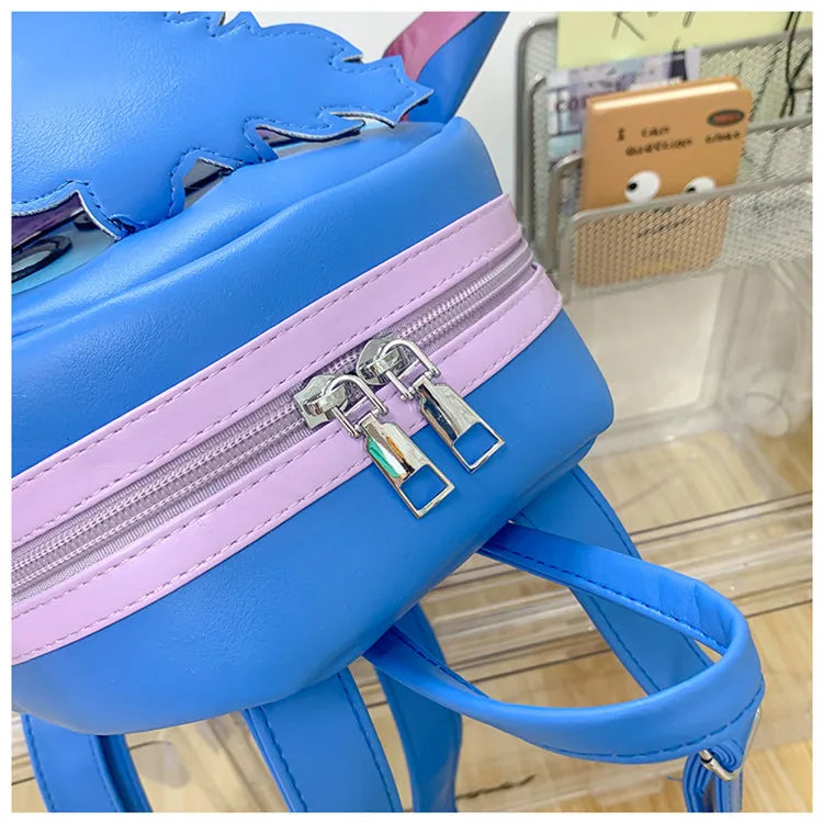 Disney Stitch New Mini Children's Backpack Cartoon Cute Children's Schoolbag Fashionable Casual Children's Backpack High Quality