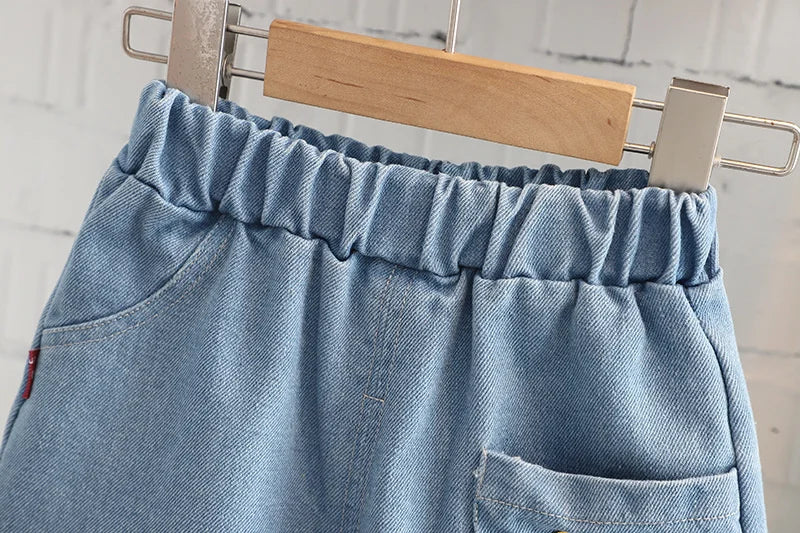 New Summer Baby Girls Clothes Children Cartoon Boys Short Sleeved Suit T-Shirt Shorts 2Pcs/Sets Toddler Costume Kids Tracksuits