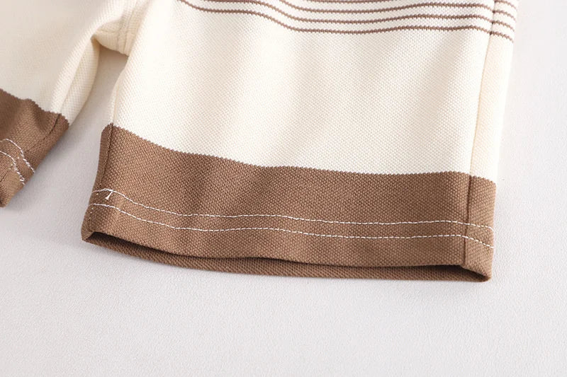 New Summer Baby Girl Clothes Suit Boys Clothing Children Striped T-Shirt Shorts 2Pcs/Sets Toddler Casual Costume Kids Tracksuits