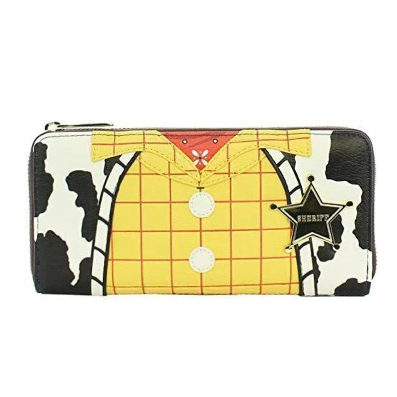 Loungefly Pixar Toy Story Movie Collab Triple Pocket Mini Backpack ﻿wallet