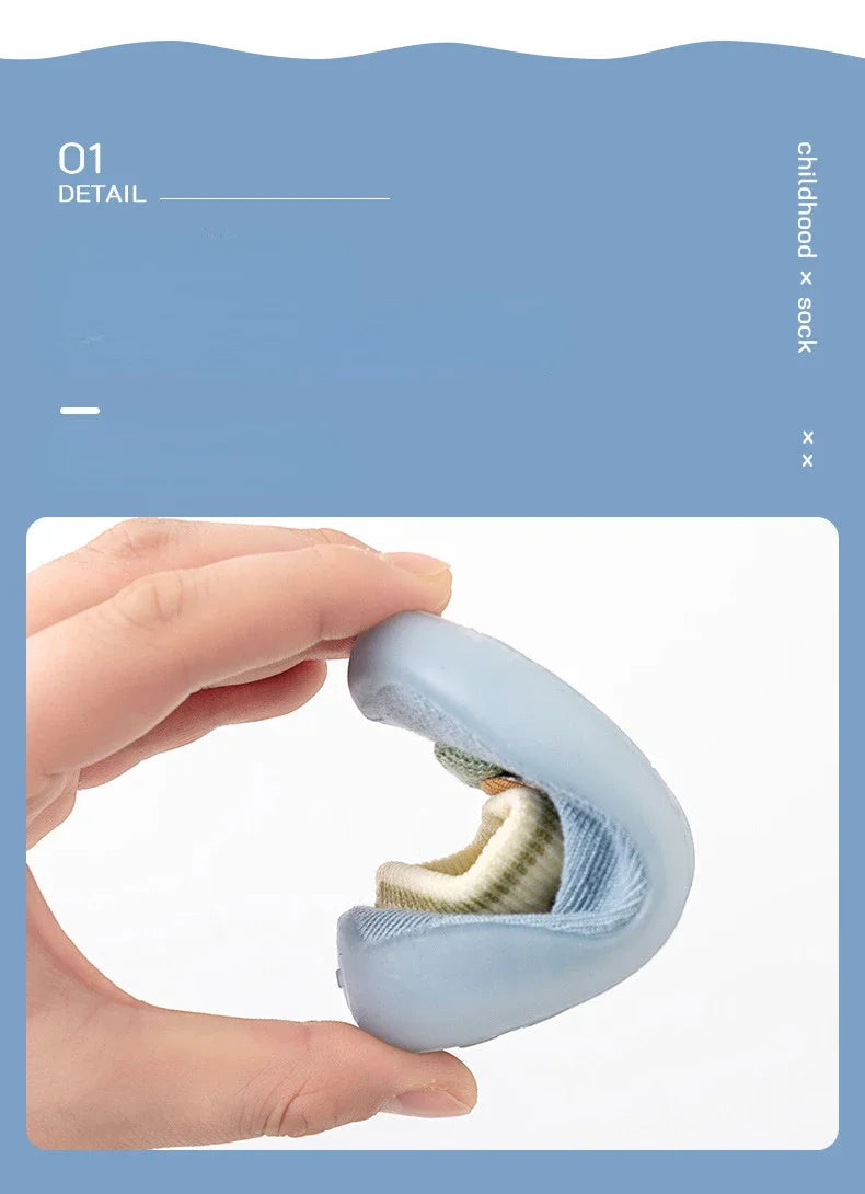 Cute Baby Toddler Shoes Infant Soft Sole Indoor Children's Shoes Cartoon Socks And Shoes Newborn Summer Baby Girl Shoes