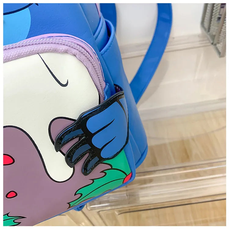 Disney Stitch New Mini Children's Backpack Cartoon Cute Children's Schoolbag Fashionable Casual Children's Backpack High Quality
