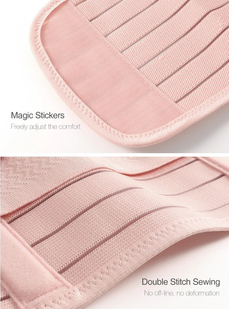 3in1 Postpartum Belly Band Breathable Maternity Support Belt Shapewear for after Pregnancy Women's Abdominal Compression Band