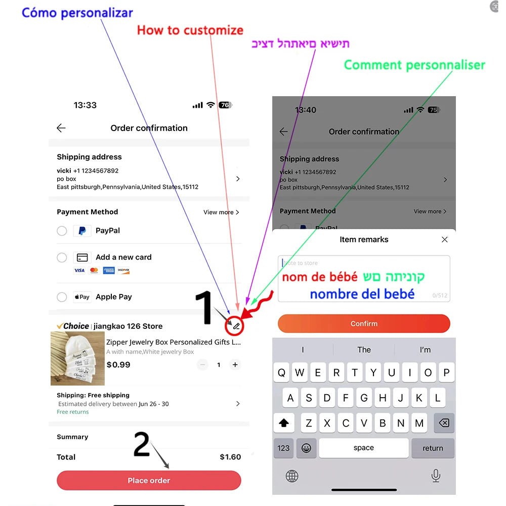 Newborn Coming Home Hat Custom Baby Beanie with Name Birth Announcement First Hat for Babies Baby Shower Gifts