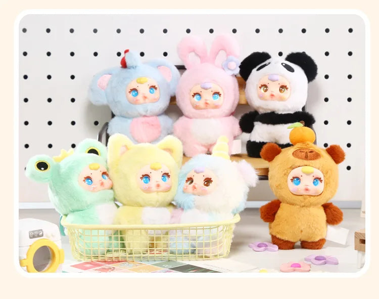 Mm Milk Candy New Cute Blind Box Pendant Backpack Mystery Box Plush Backpack Decor Keychain Exquisite Toys Valentine'S Day Gifts