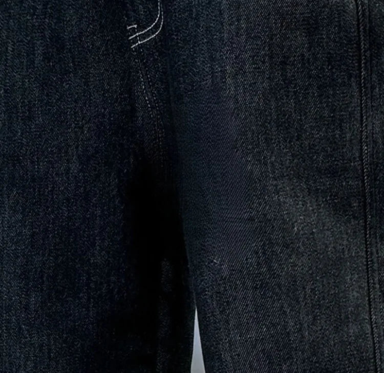 Boys Fleece-Lined Jeans Thermal Winter Pants Thickened Full-Body Cashmere Long Pants for Toddler Boys Outdoor Winter Clothing