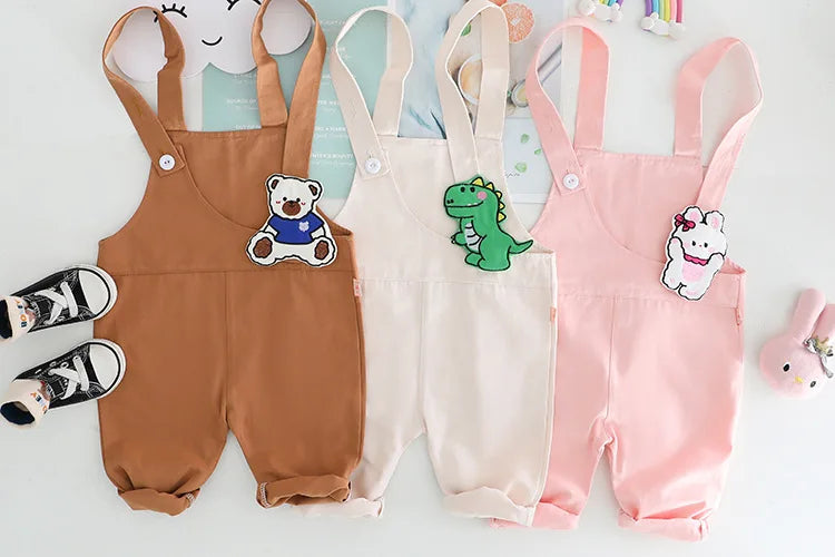 New Autumn Baby Girls Clothes Set Children Boys Striped T-Shirt Overall 2Pcs/Set Kids Clothing Infant Costume Toddler Tracksuits