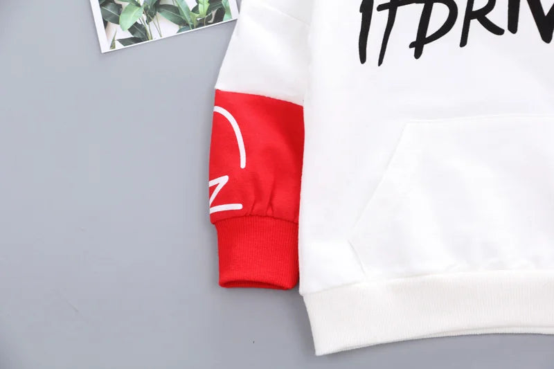 New Spring Autumn Baby Girl Clothes Children Boys Hoodies Pants 2Pcs/Sets Kids Outfits Toddler Casual Costume Infant Tracksuits