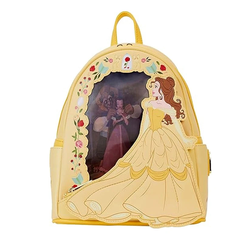 Loungefly Disney Princess Series Manga Style Animated Collage Collection Mini Backpack