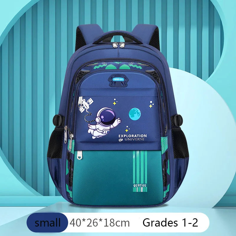 Backpack for Boys Schoolbag for Kids Children Teens Girls Elementary Middle Waterproof Lightweight Kid Bookbag Backpacks Daypack