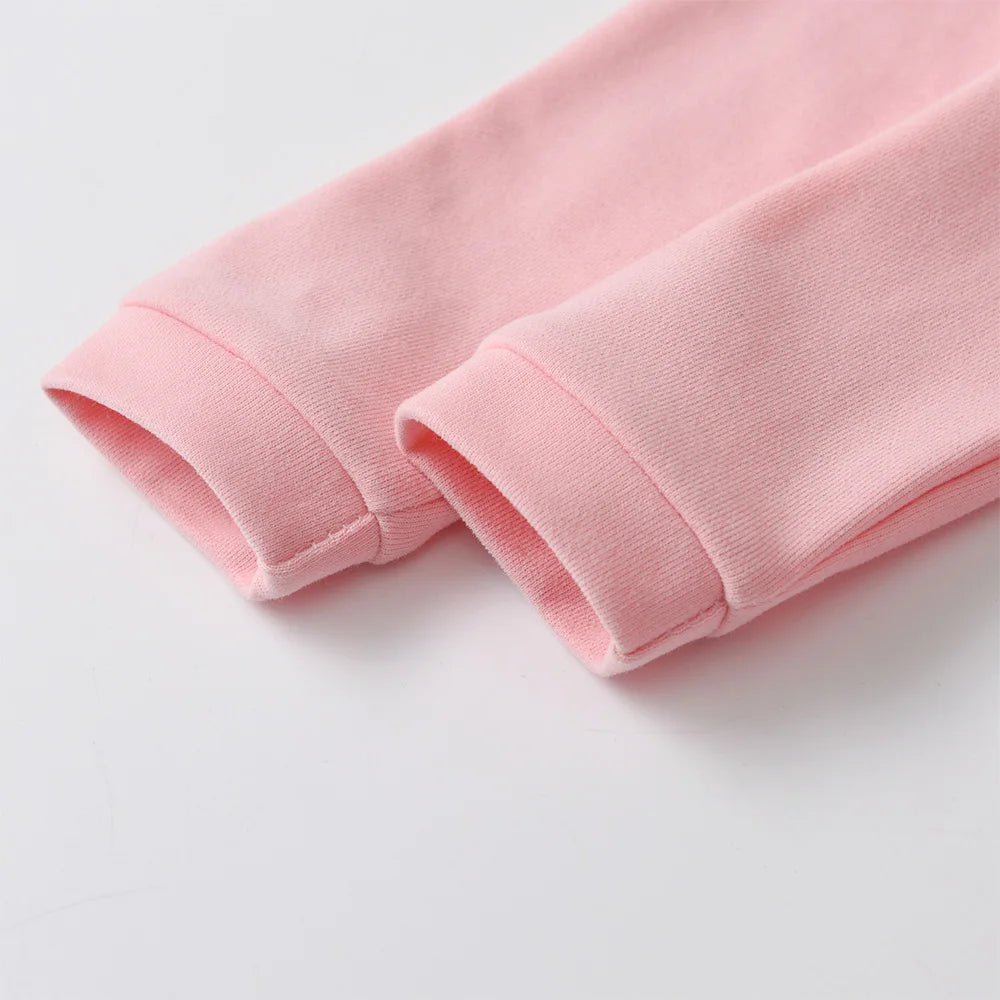 VIKITA Kids Hoodies Dress Girls Patchwork Pink Dresses Girls Sequined Butterfly Appliqued Mesh Tulle Princess Thick Tutu Dress