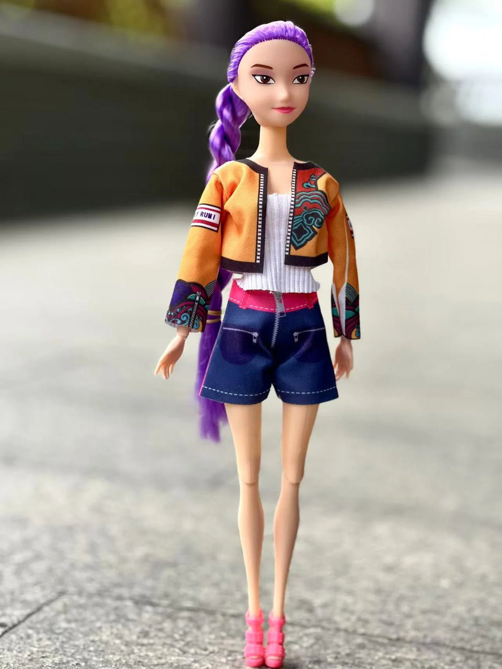 3pcs  Demon Hunters  NEW Anime KPop Doll Vinyl Toy Rumi Mira zoi Character vinyl mask figurine Birthday Gift Fan Club Gifts