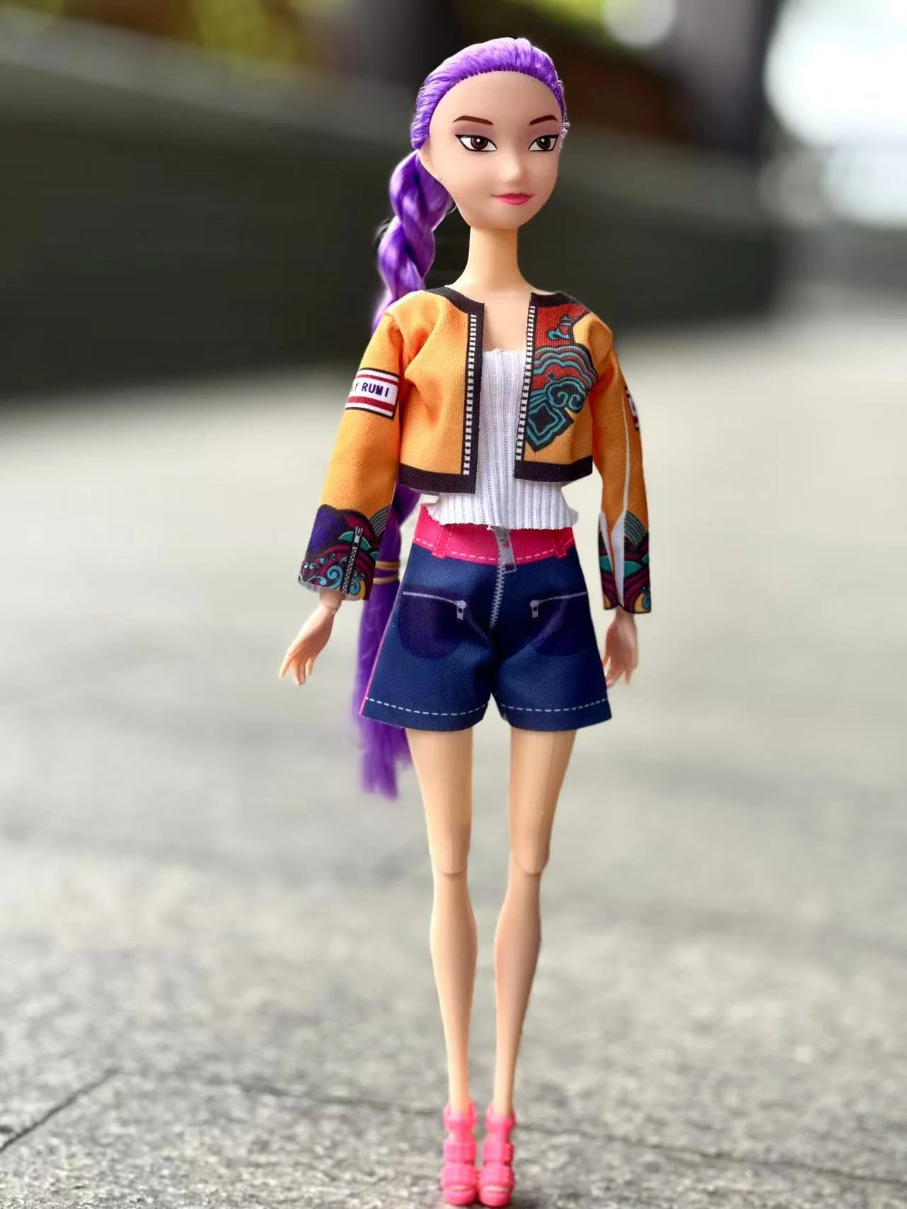 3pcs  Demon Hunters  NEW Anime KPop Doll Vinyl Toy Rumi Mira zoi Character vinyl mask figurine Birthday Gift Fan Club Gifts