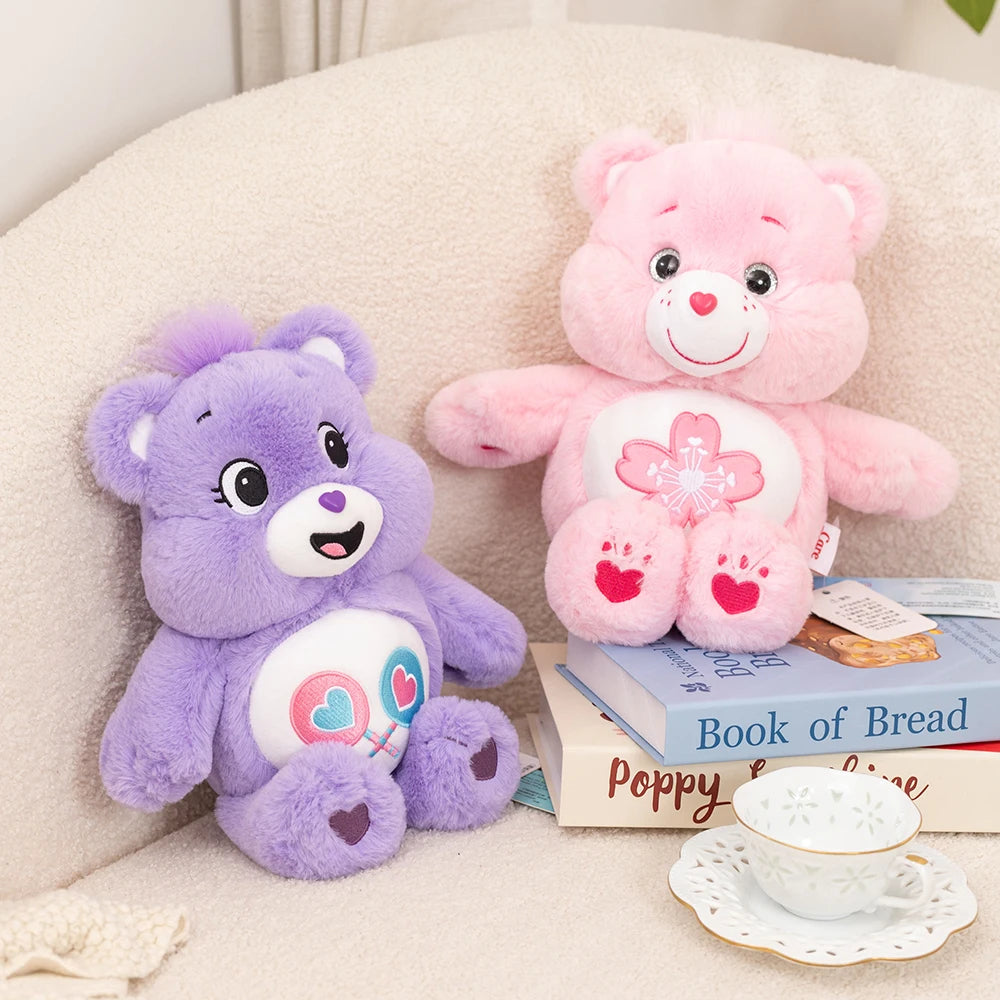 33cm Care Bears Cute Rainbow Bear Plush Toys Lovely Cartoon Bear Soft Stuffed Dolls Homdecor Sleeping Plush Pillows