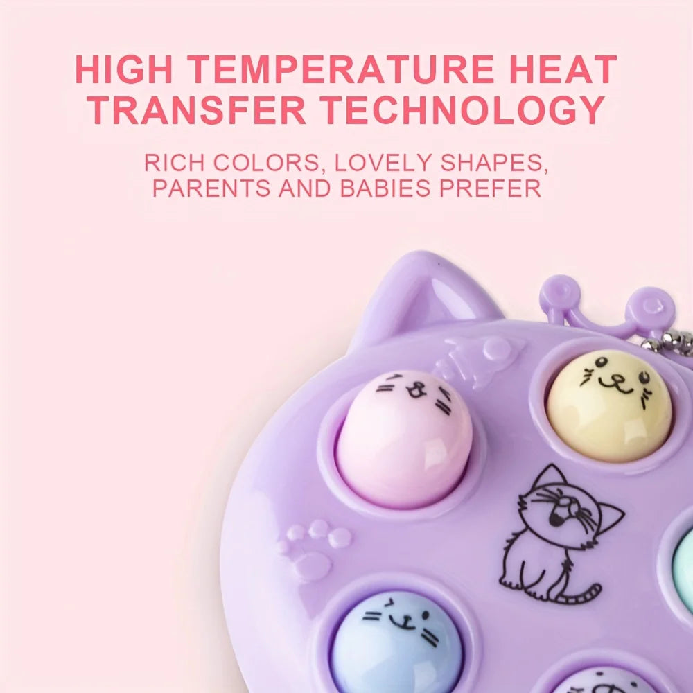 Whack A Mole Game,Decompression Toys for Kids,Intellectual Game Machine Children's Decompression Toy Cartoon Whack-a-mole Toy