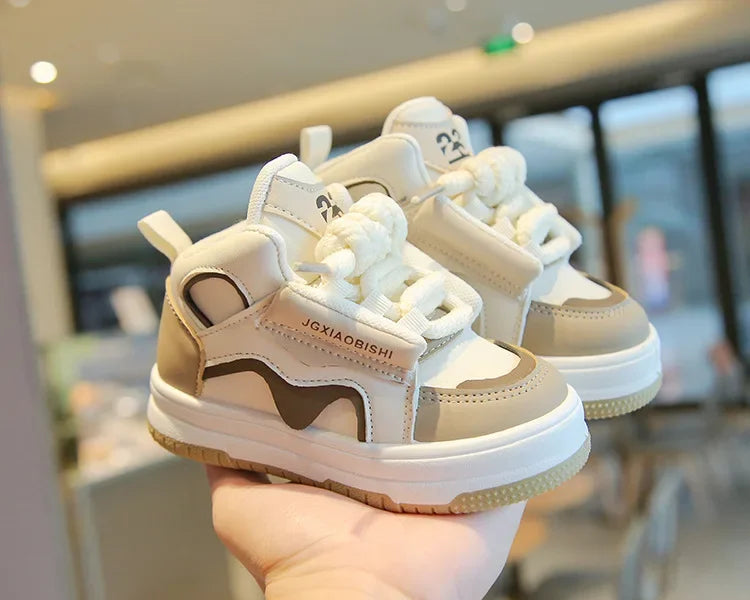 Girls Boys Sport Shoes Four Seasons Children's Sneakers Non-slip Student Shoes Soft Bottom Kids Casual Shoes Girls Outdoor Shoes