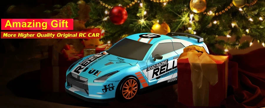 2.4G High speed Drift Rc Car 4WD Toy Remote Control AE86 Model GTR Vehicle Car RC Racing Cars Toy for Children Christmas Gifts