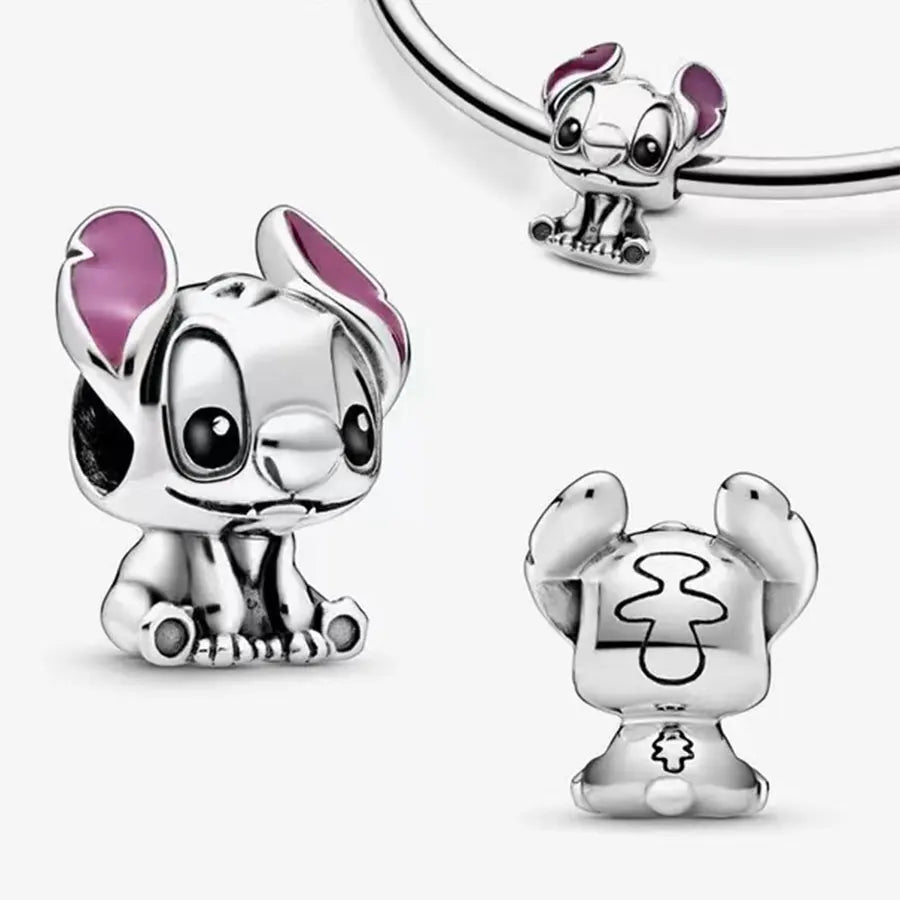 Marvel Disney Charm Beads 100% 925 Sterling Silver for DIY Bracelets Women's Jewelry Gifts Suitable for Original DLY