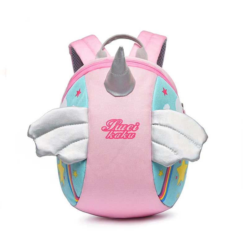 Toddler Harness Backpack Leash,Cartoon Angel Unicorn Baby Harness Backpack 1-5Year Boy Girl Babies with Anti Lost Bag Cute Wing