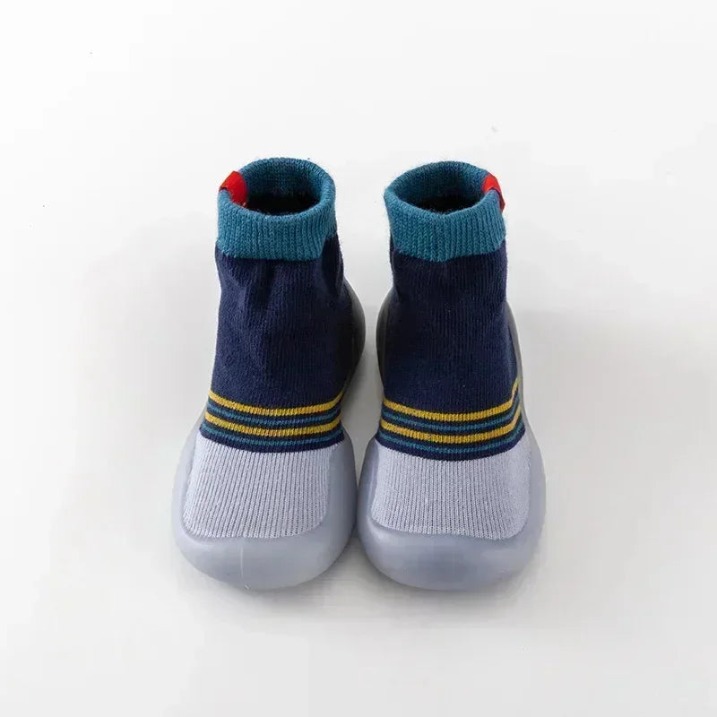 Cute New Baby Shoes Soft Sole Non-slip Baby Socks Breathable Shoes Socks Spring Fashion Children's Socks
