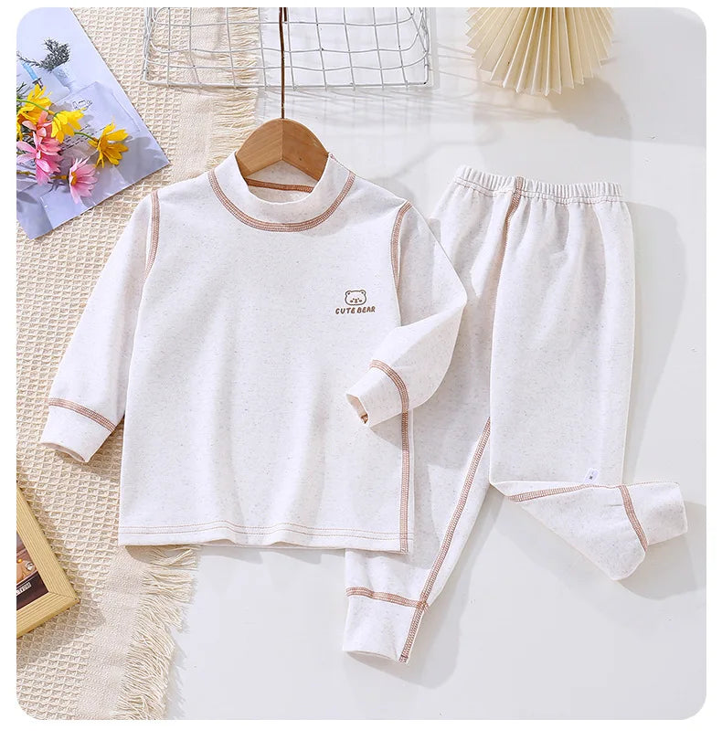 Baby Clothing Autumn Winter Home Pajamas 1 to 8 Years Children Boys Pajamas Children's Underwear Cotton Children's Clothing
