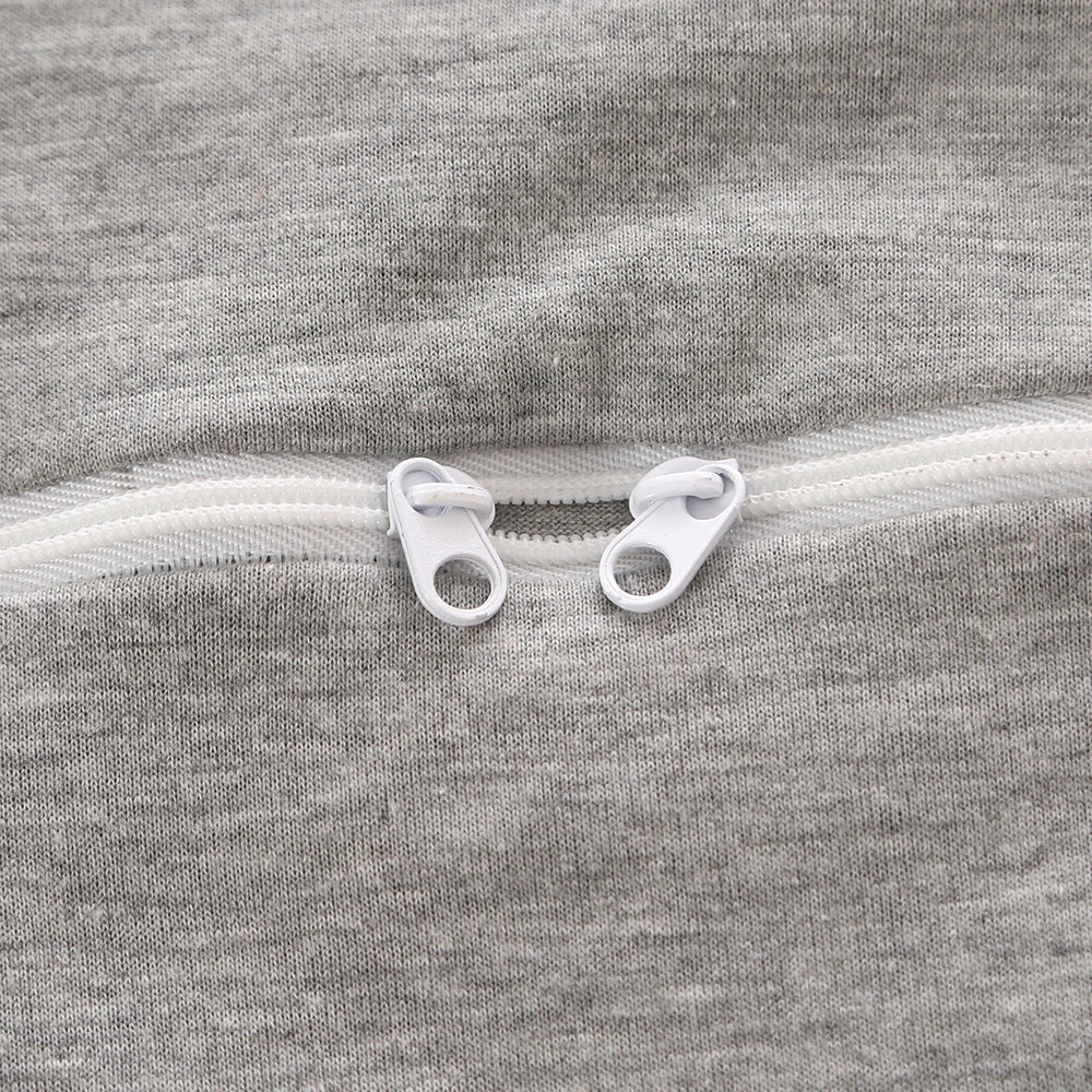 PANGDUBE 1.8KG Cotton J-shaped Pillow for Pregnant Women Sleeping Pillow Care for Pregnancy Breastfeeding Pillow for Pregnant