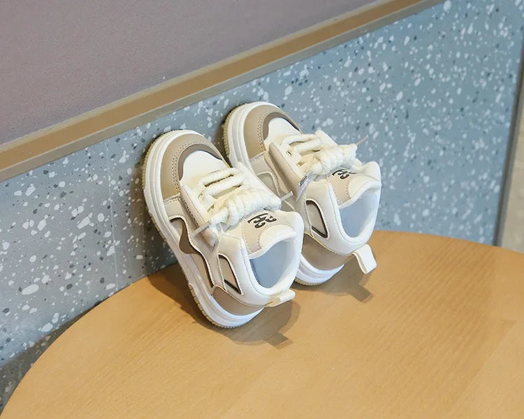 Girls Boys Sport Shoes Four Seasons Children's Sneakers Non-slip Student Shoes Soft Bottom Kids Casual Shoes Girls Outdoor Shoes