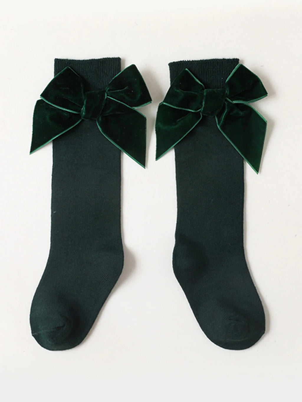 6 Pairs Baby Girls Socks with Lint Bowknot Decoration, Soft Anti-Slip Toddler Princess Stockings for 6-72 Months Infant Daily Life