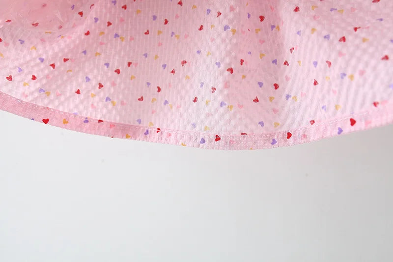 (0-3 Year Old Baby Girl Two-Piece Set) Summer New Casual Vacation Style Sweet And Caring Children'S Sleeveless Clothes