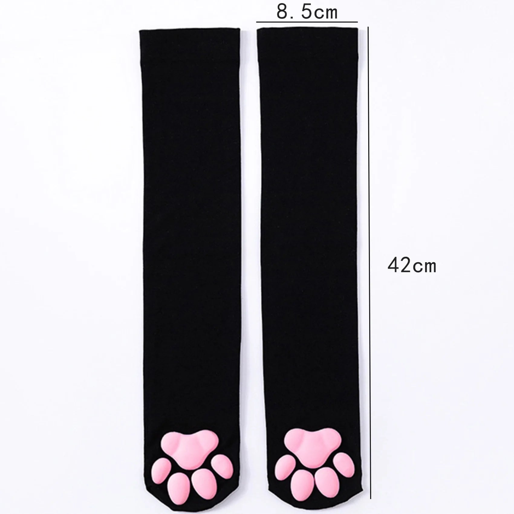New Cat Paw Socks For Women Girls Kawaii 3D Cat Claw Toe Stocking Cute Gift Lolita Paw Pads Cosplay Cat Paw Pad Thigh High Socks